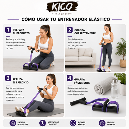 FlexCore Pro™ | Entrenamiento Completo para Todo el Cuerpo en Casa