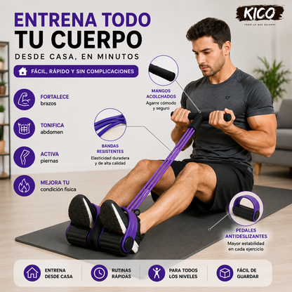 FlexCore Pro™ | Entrenamiento Completo para Todo el Cuerpo en Casa