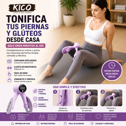 SculptFlex Pro™ ejercita tus piernas donde quieras