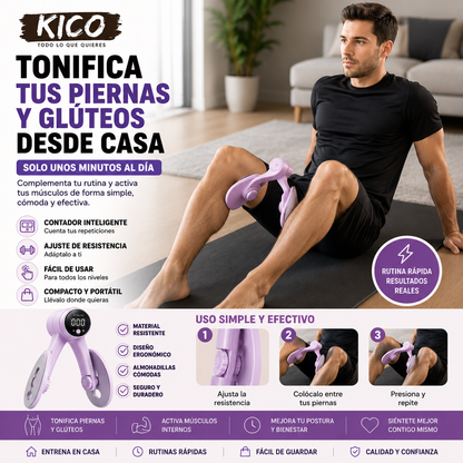 SculptFlex Pro™ ejercita tus piernas donde quieras
