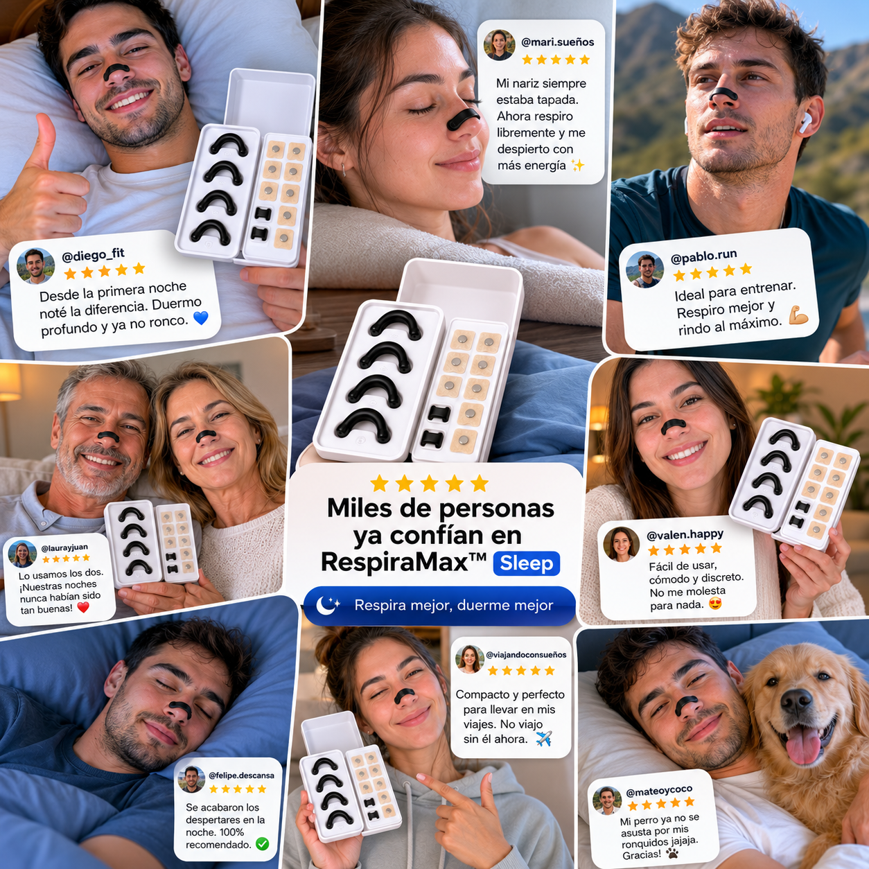 RespiraMax™ Sleep |🌙 Despierta más descansado y disfruta noches más tranquilas.