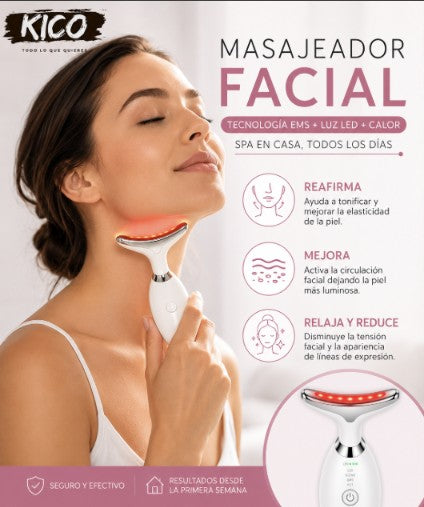 FaceLift Glow™ Recupera una apariencia más firme y definida desde casa