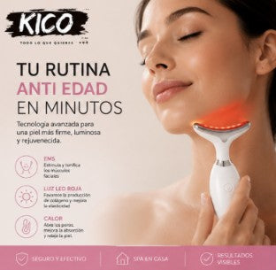 FaceLift Glow™ Recupera una apariencia más firme y definida desde casa